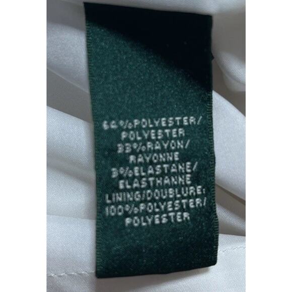 LAUREN RALPH LAUREN Sleeveless Color Block Shift Dress Women's 12 Lined Zipper - Picture 8 of 8